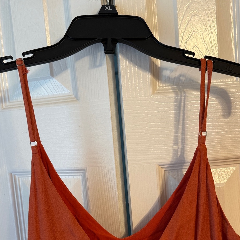 Rust Orange Mini Dress - Picture 4 of 4